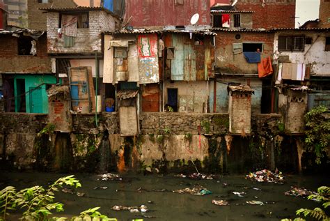 name of slums houses made of metal|slums in india.